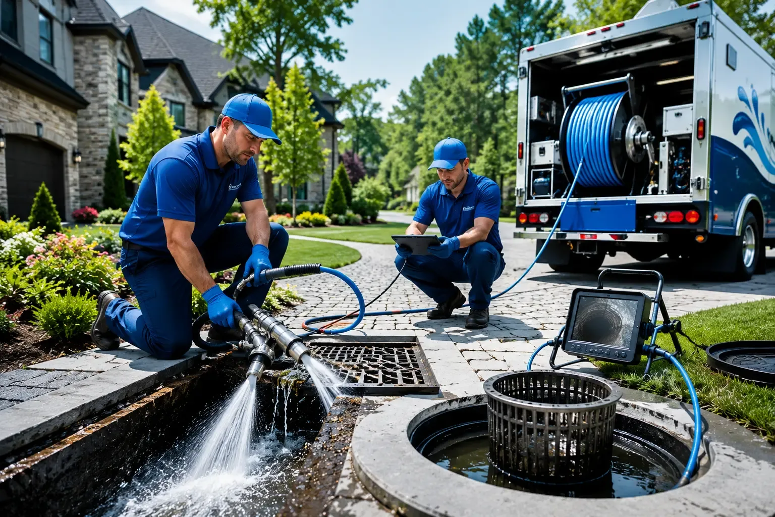Local outdoor drain cleaning professionals in Northwood, NH