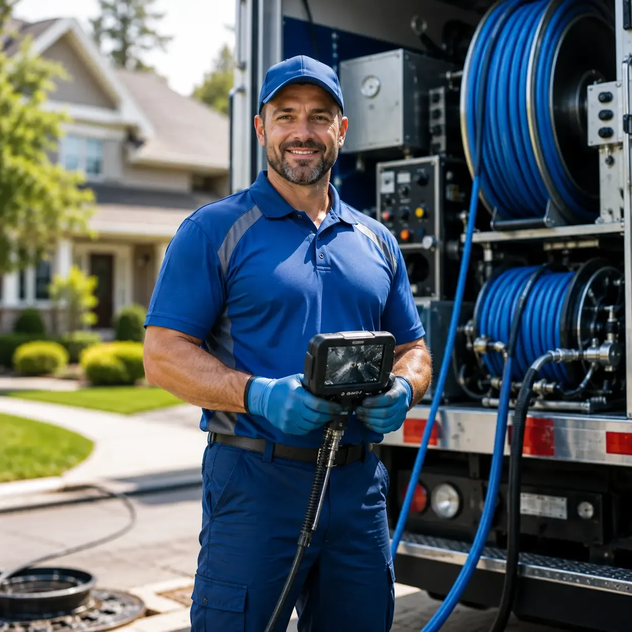 Local outdoor drain cleaning specialists in Northwood, NH
